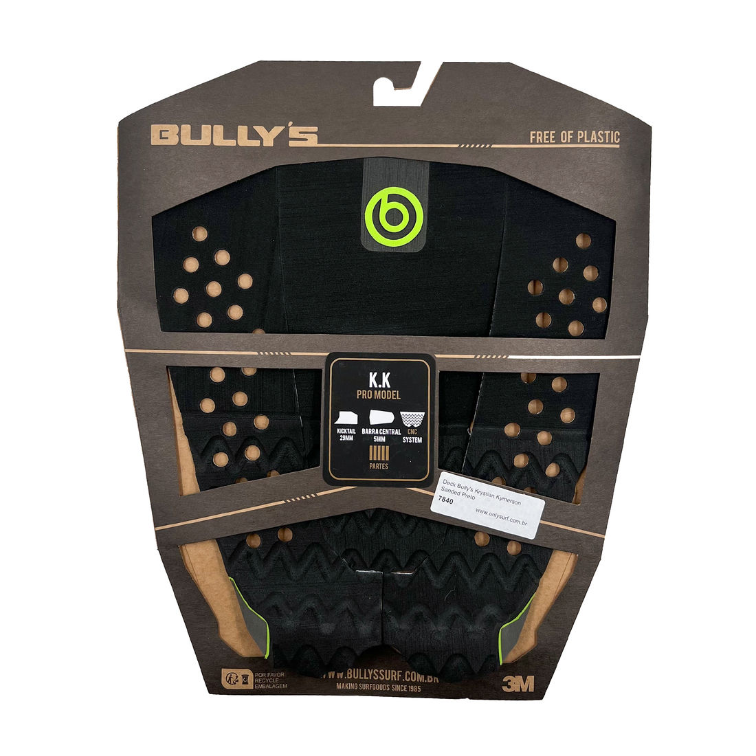 Deck Bully's Krystian Kymerson Sanded Preto Deck Bully's Krystian Kymerson Sanded Preto