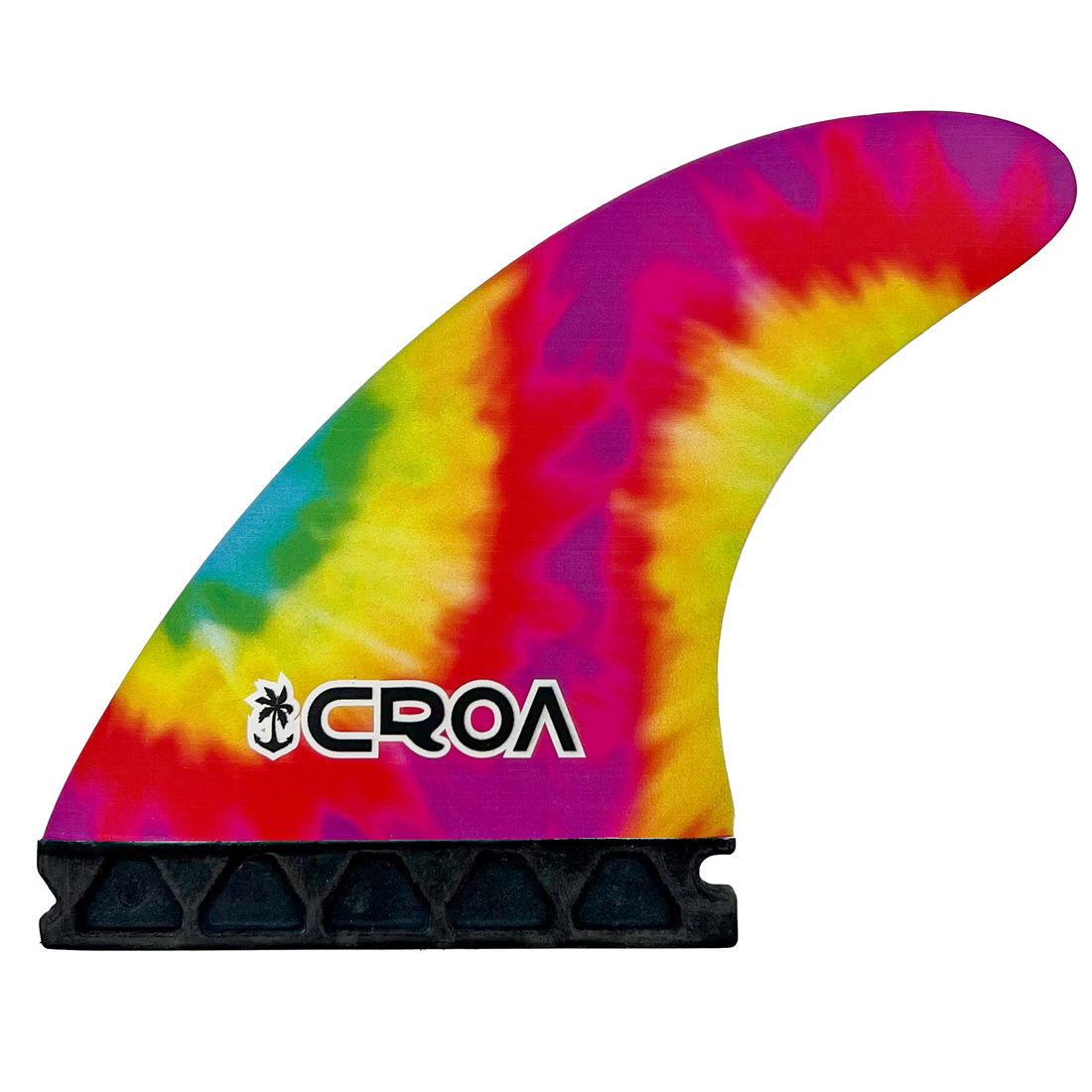 Quilhas Croa Fiber Pro Futures - Medium Tie-Dye Quilhas Croa Fiber Pro Futures - Medium Tie-Dye