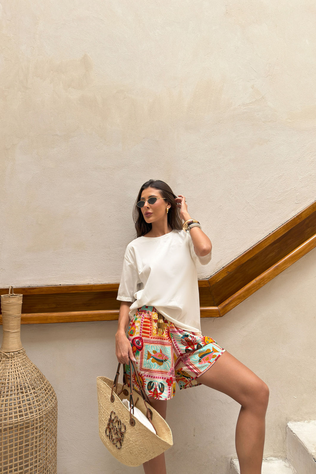 SHORTS ANA ESTAMPA BRASILDADES