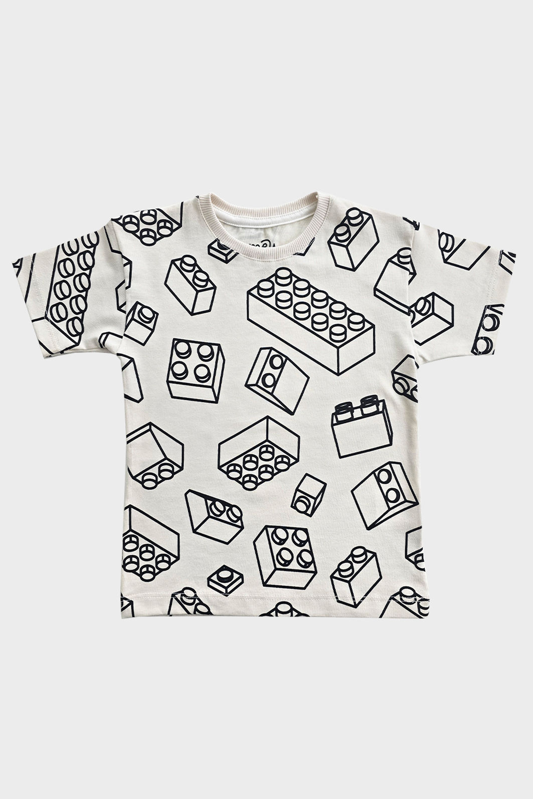 CAMISETA UNISSEX BLOCOS P&B