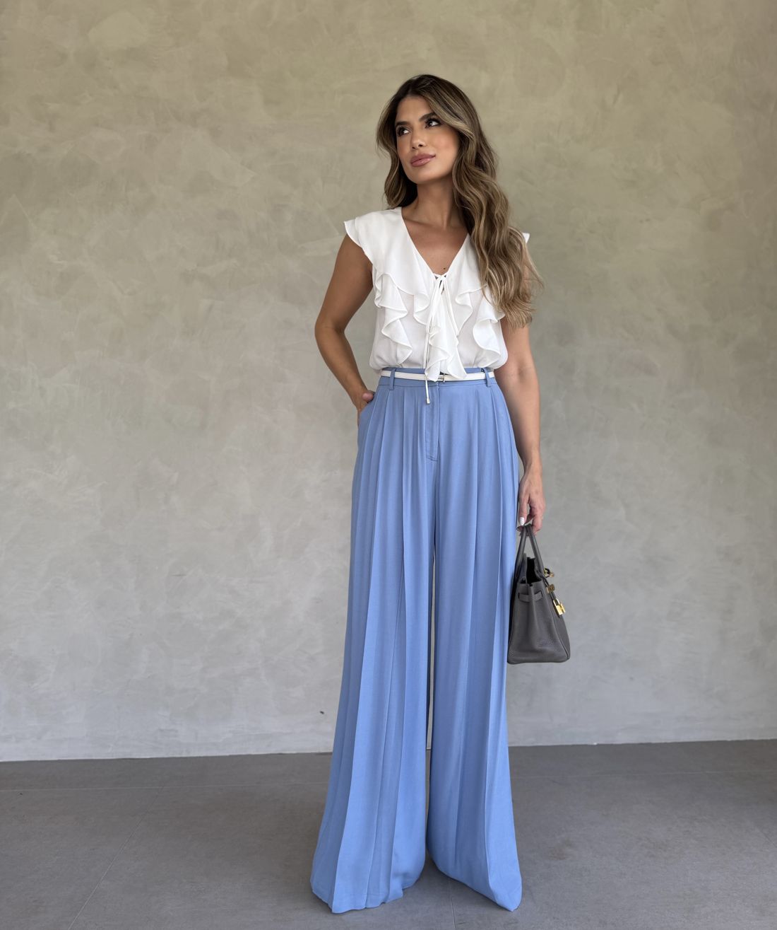 Blusa Viscose Marcela -Unique Chic Blusa Viscose Marcela -Unique Chic