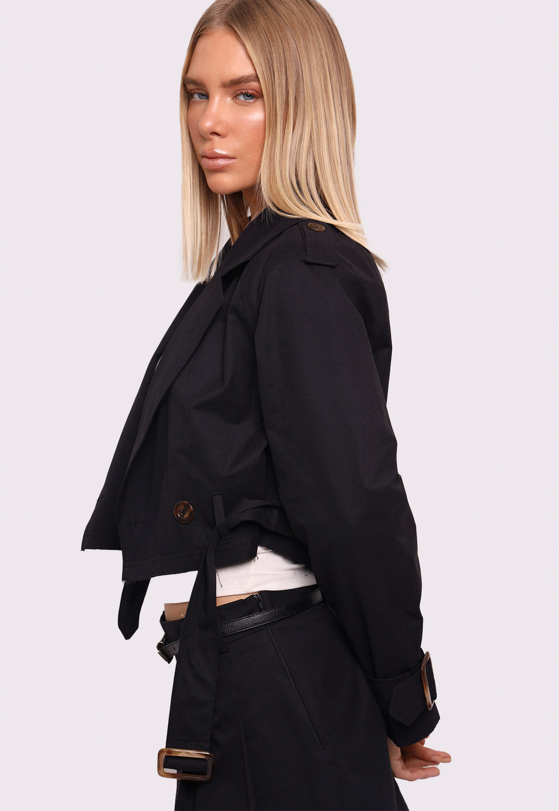 trench coat cropped preto versailles mundo lolita trench coat cropped preto versailles mundo lolita