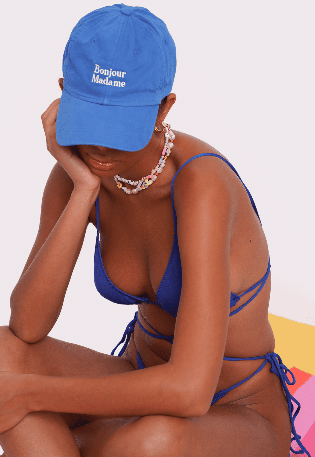 boné bonjour mundo lolita boné bonjour mundo lolita