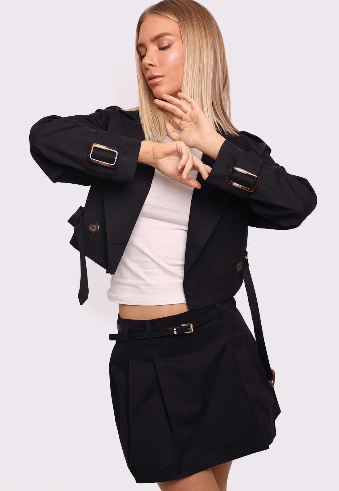 trench coat cropped preto versailles mundo lolita trench coat cropped preto versailles mundo lolita