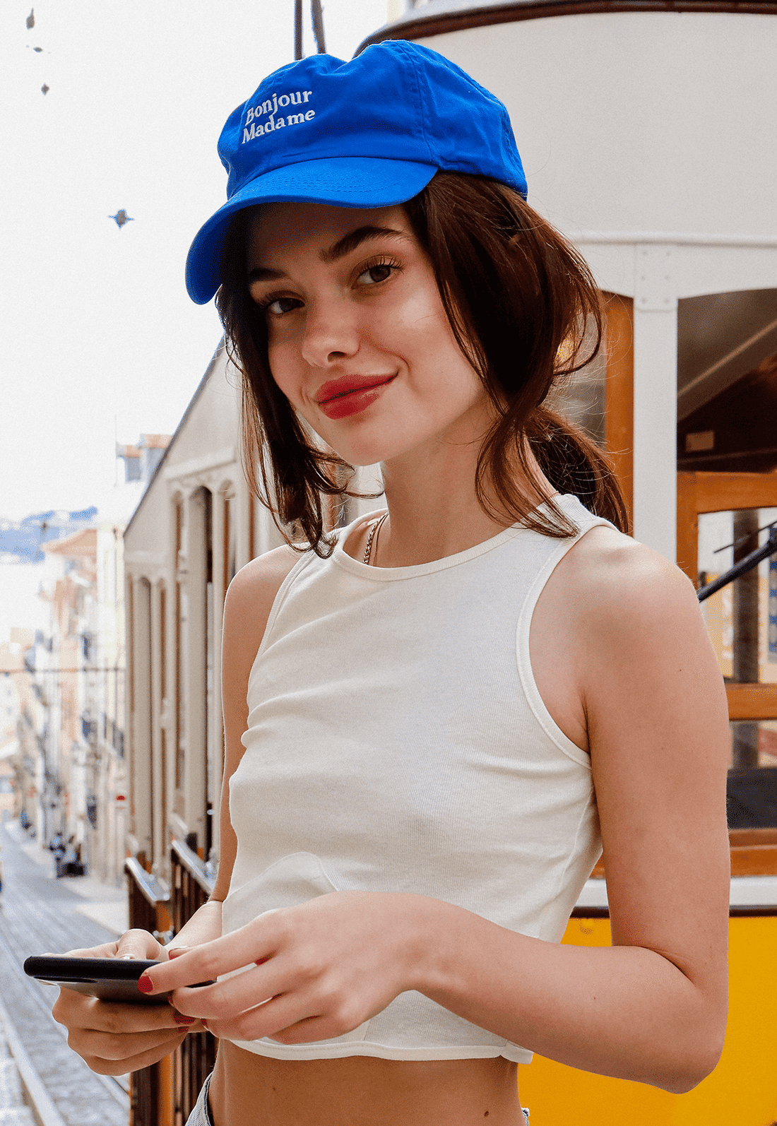 boné bonjour mundo lolita boné bonjour mundo lolita