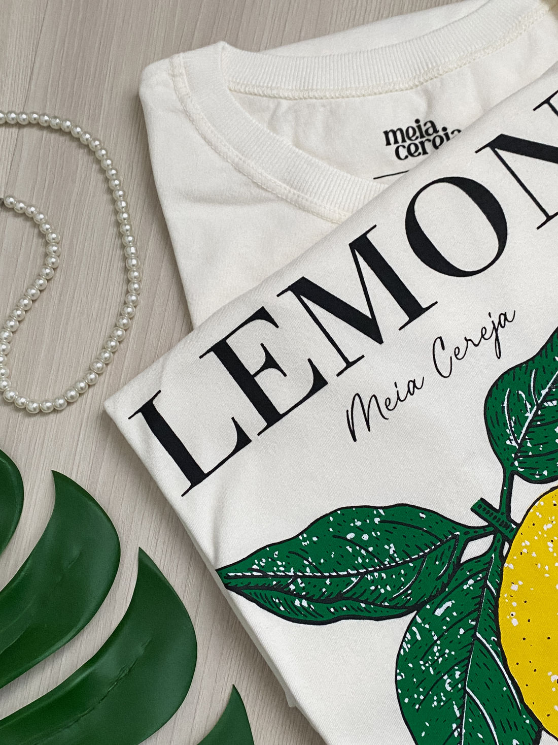 Tshirt Premium - Lemon - Off White Tshirt Premium - Lemon - Off White