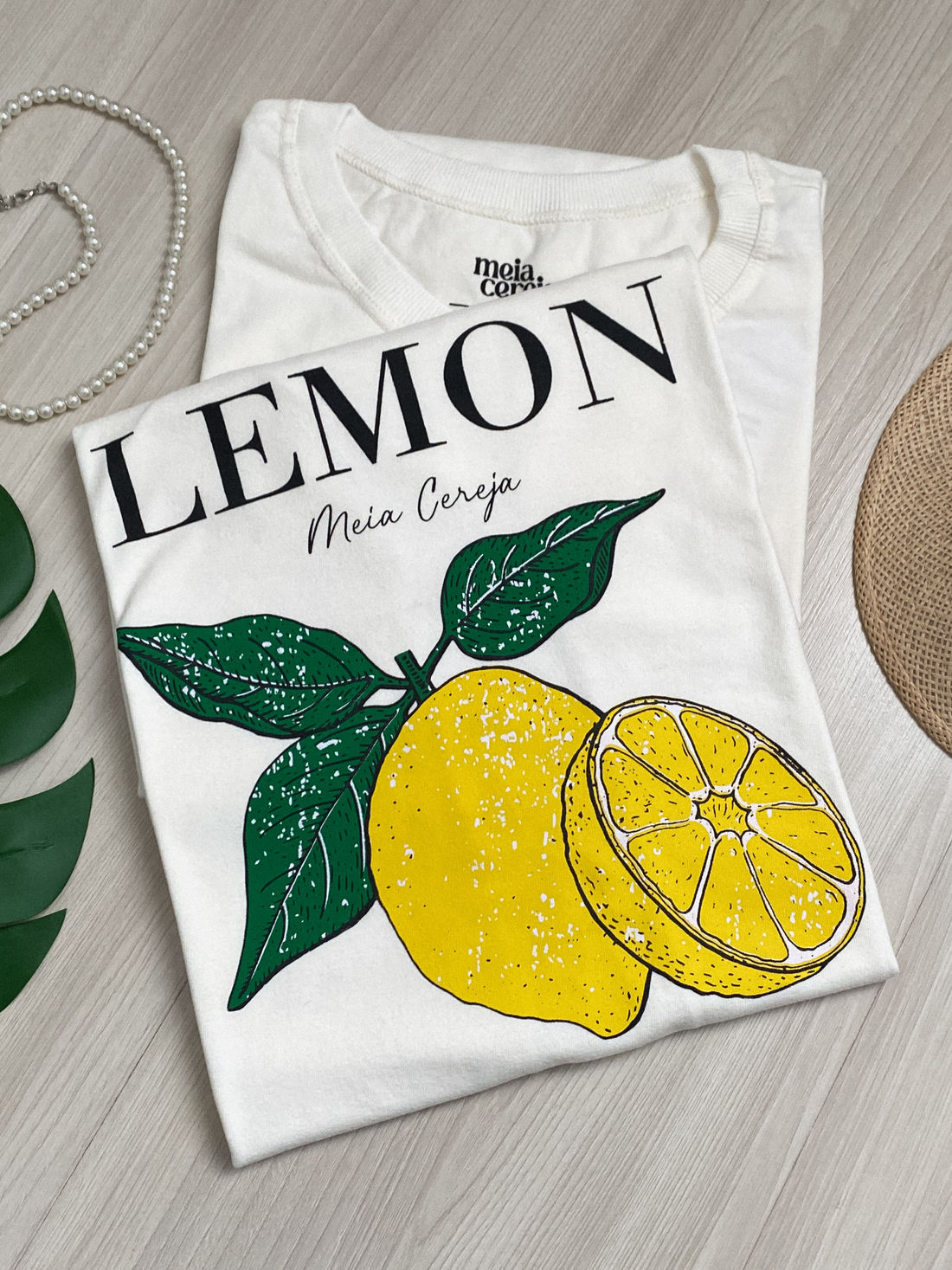 Tshirt Premium - Lemon - Off White Tshirt Premium - Lemon - Off White