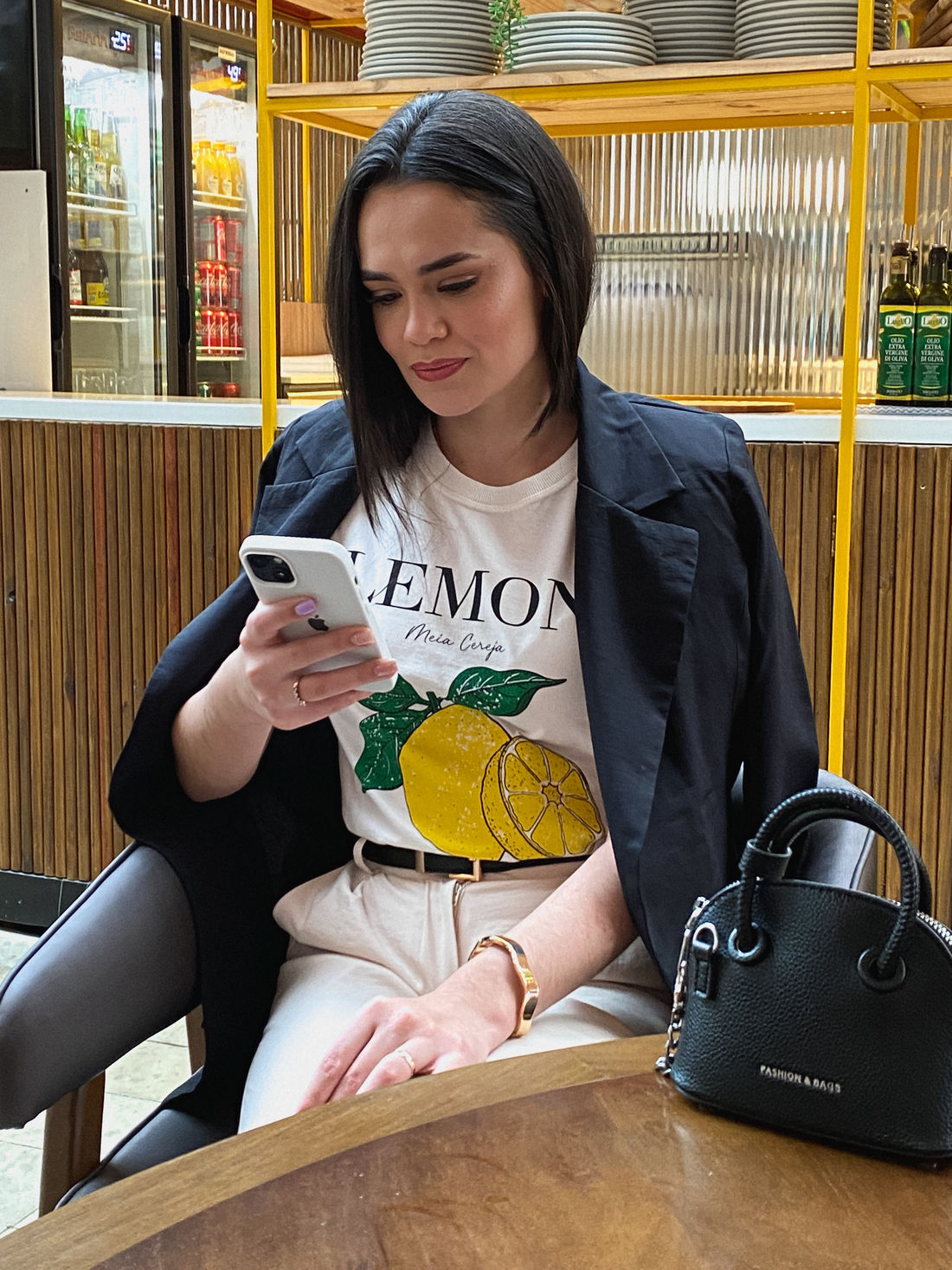 Tshirt Premium - Lemon - Off White Tshirt Premium - Lemon - Off White