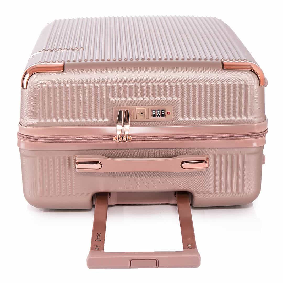 Conjunto de Mala Pequena de Bordo 10kg e Frasqueira Croacia Maloa Rose