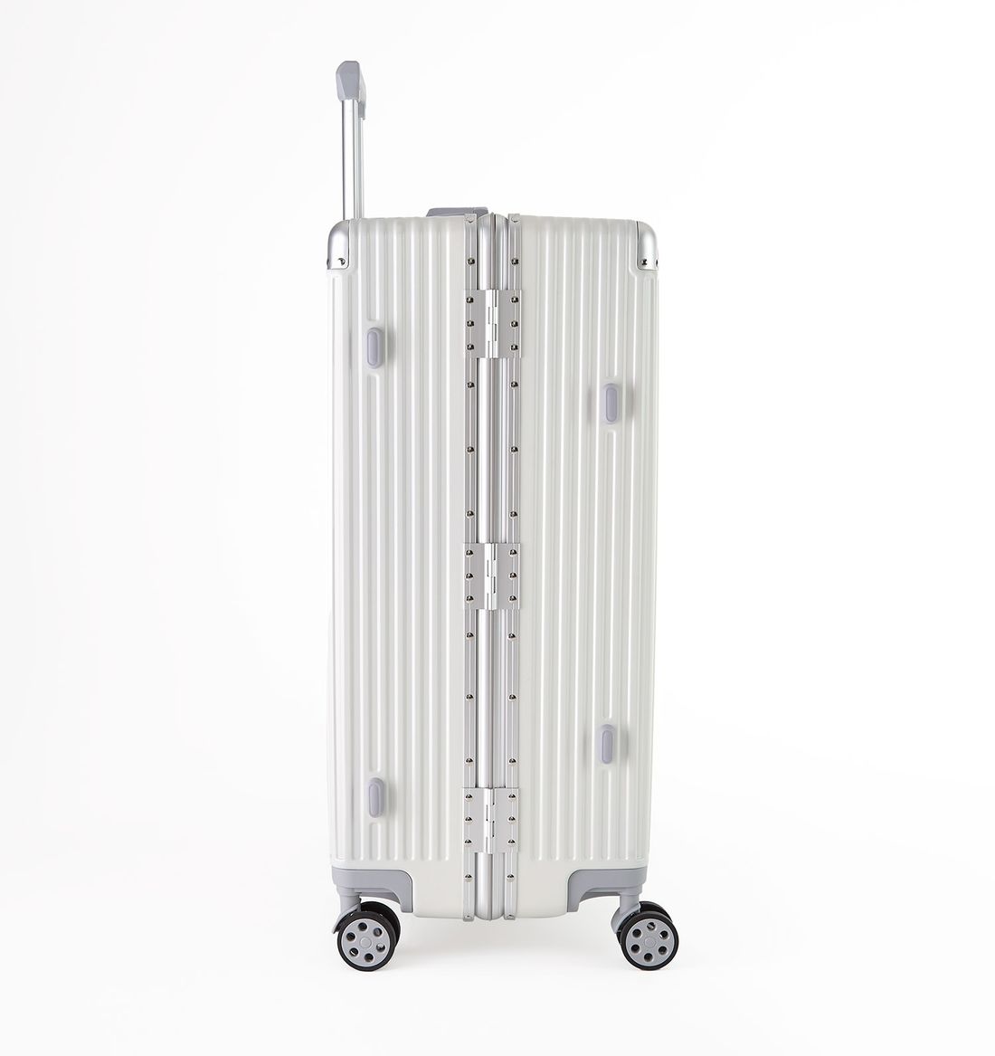 Mala de Viagem Grande 32kg Policarbonato ABS Noruega Maloa Branco