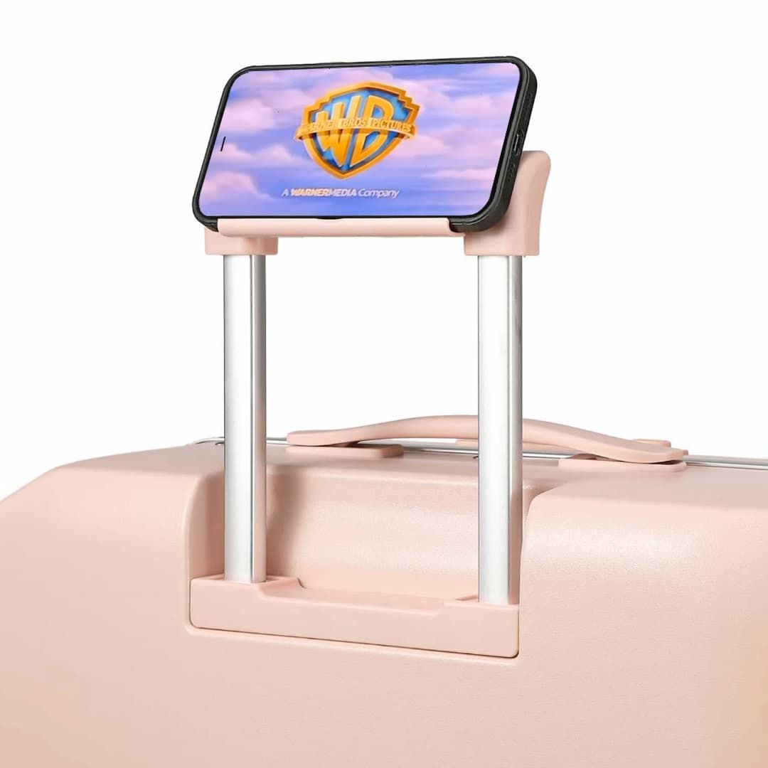 Kit de Mala Pequena de Bordo 10 kg Bélgica Rosa, Kit Frascos 7 Pecas, Organizador Sapato, Organizador Colorful Life e Home Spray Aroma`loa