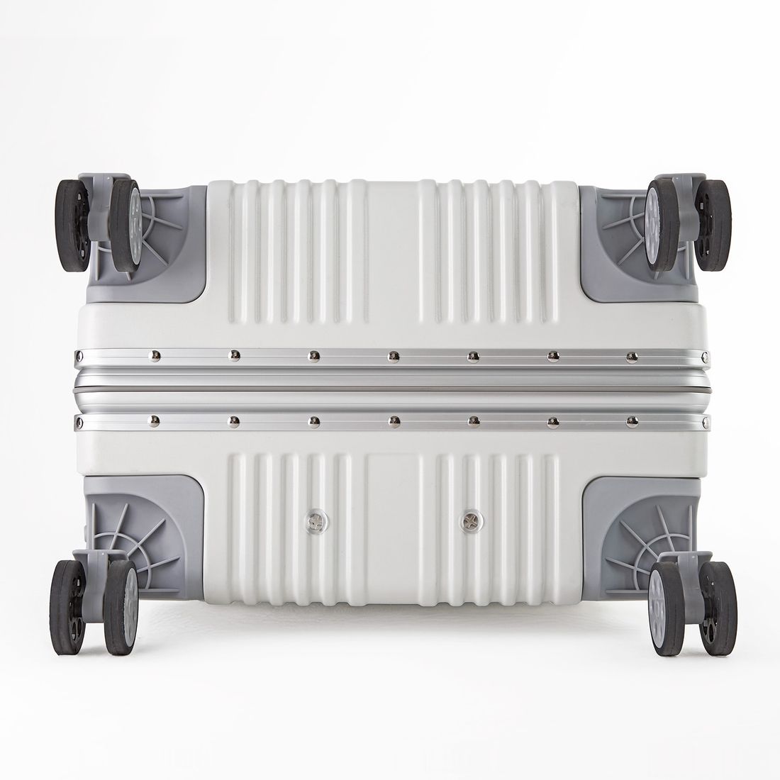 Mala de Viagem Grande 32kg Policarbonato ABS Noruega Maloa Branco