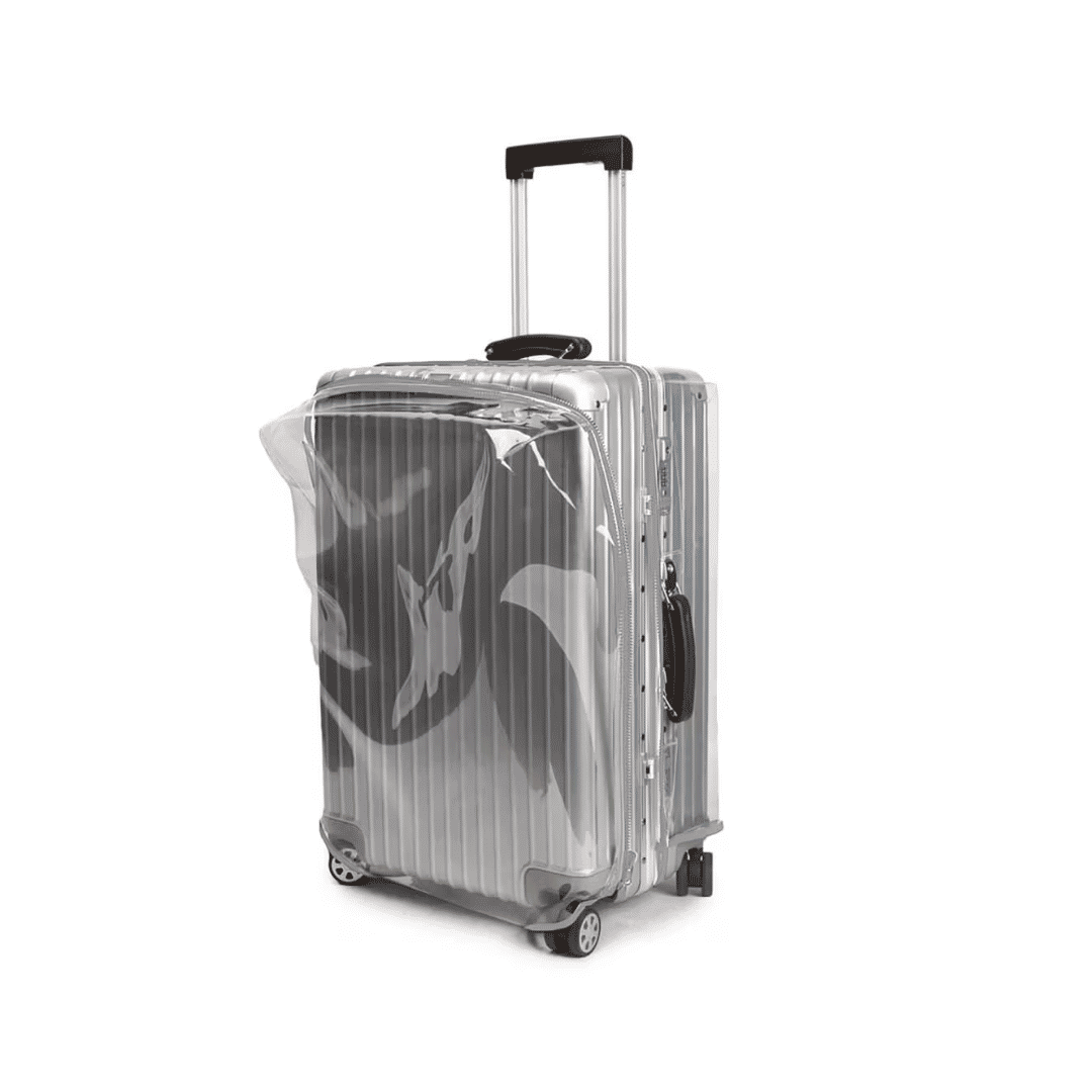 Capa de Mala Maloa Alça Tradicional Transparente Cinza G 32kg (Verificar malas compatíveis na descrição) Capa de Mala Maloa Alça Tradicional Transparente Cinza G 32kg (Verificar malas compatíveis na descrição)