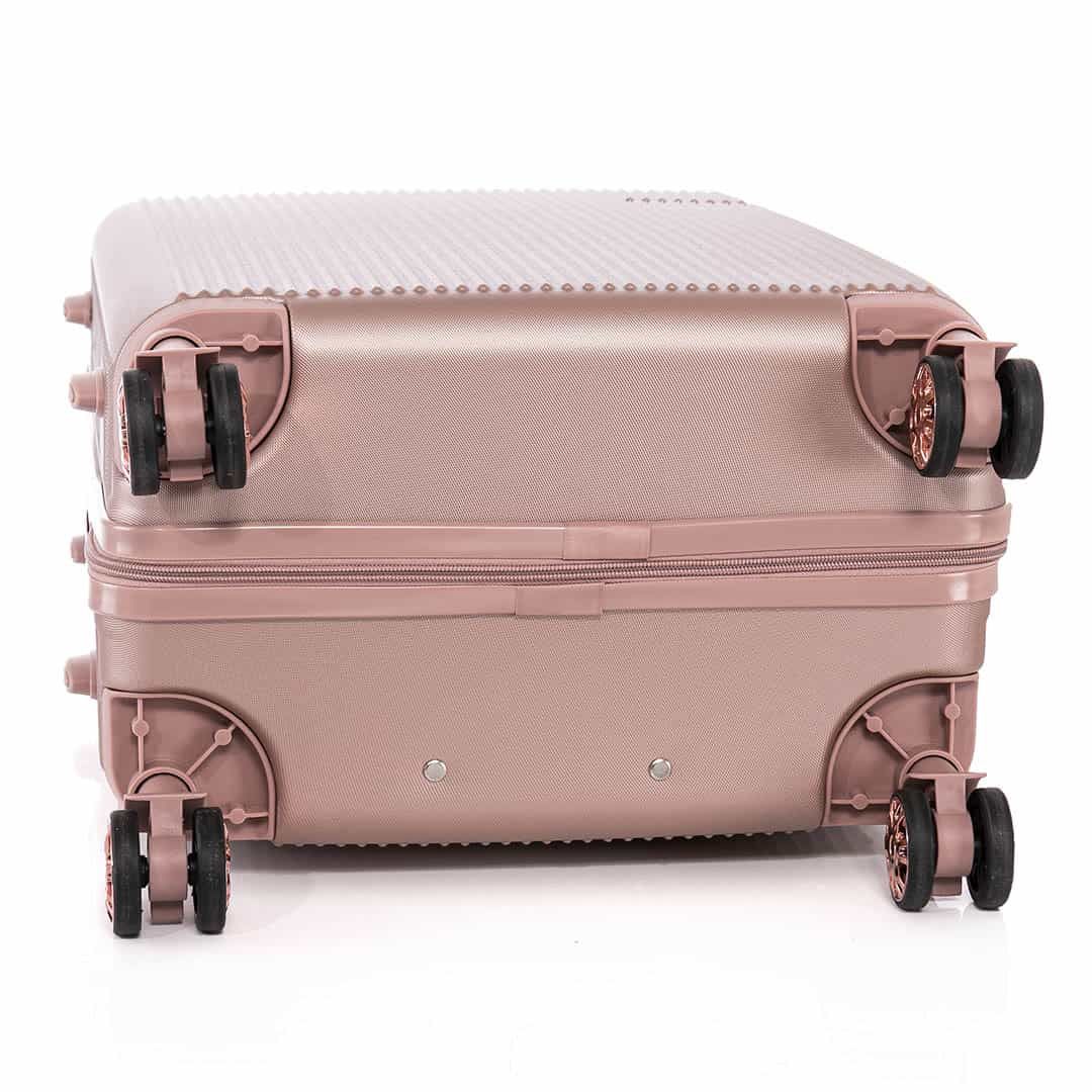 Conjunto de Mala Pequena de Bordo 10kg e Frasqueira Croacia Maloa Rose