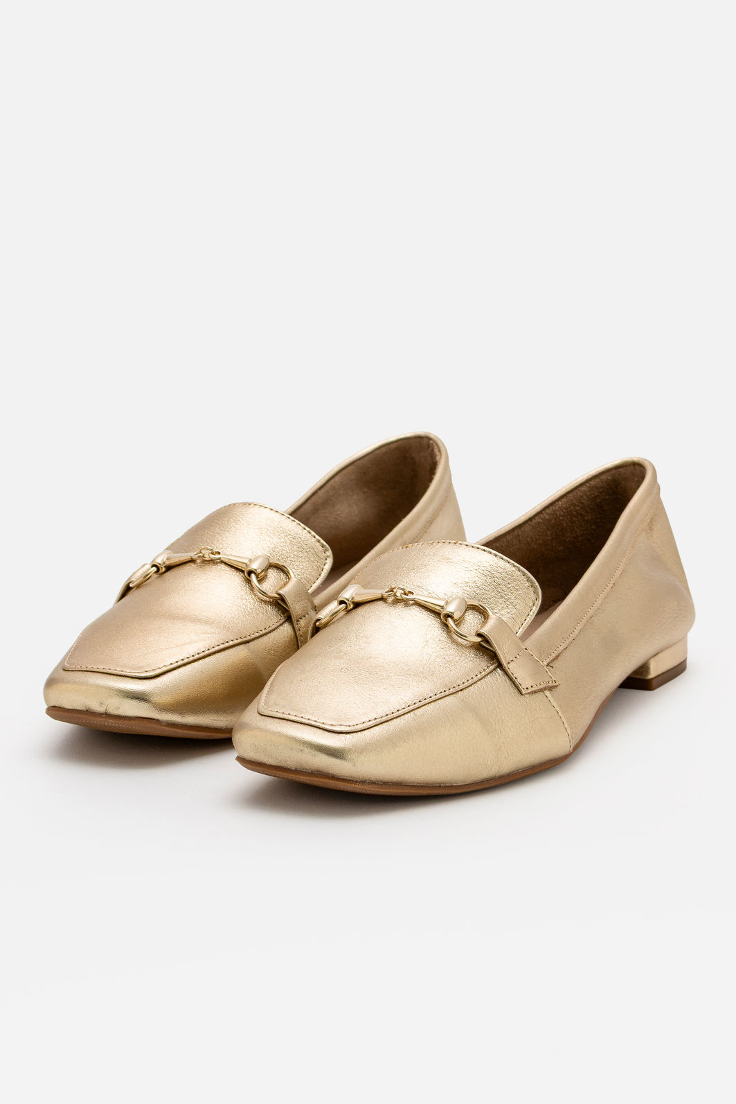 Mocassim Tradicional em Couro Chamapagne Mocassim Tradicional em Couro Chamapagne