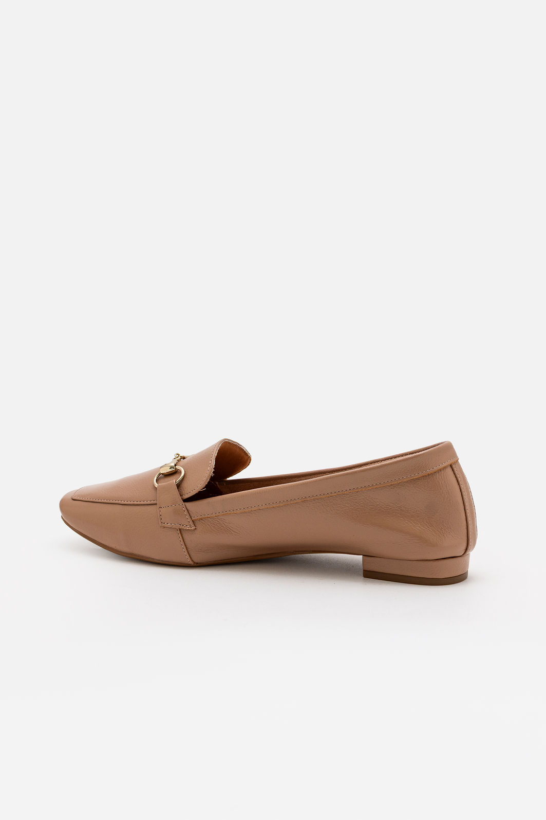 Mocassim Tradicional em Couro Bege Mocassim Tradicional em Couro Bege