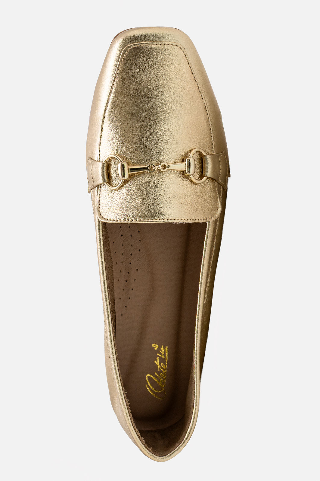 Mocassim Tradicional em Couro Chamapagne Mocassim Tradicional em Couro Chamapagne