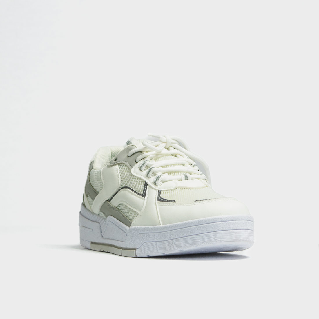 Tênis Ramarim com Recorte Tela Branco