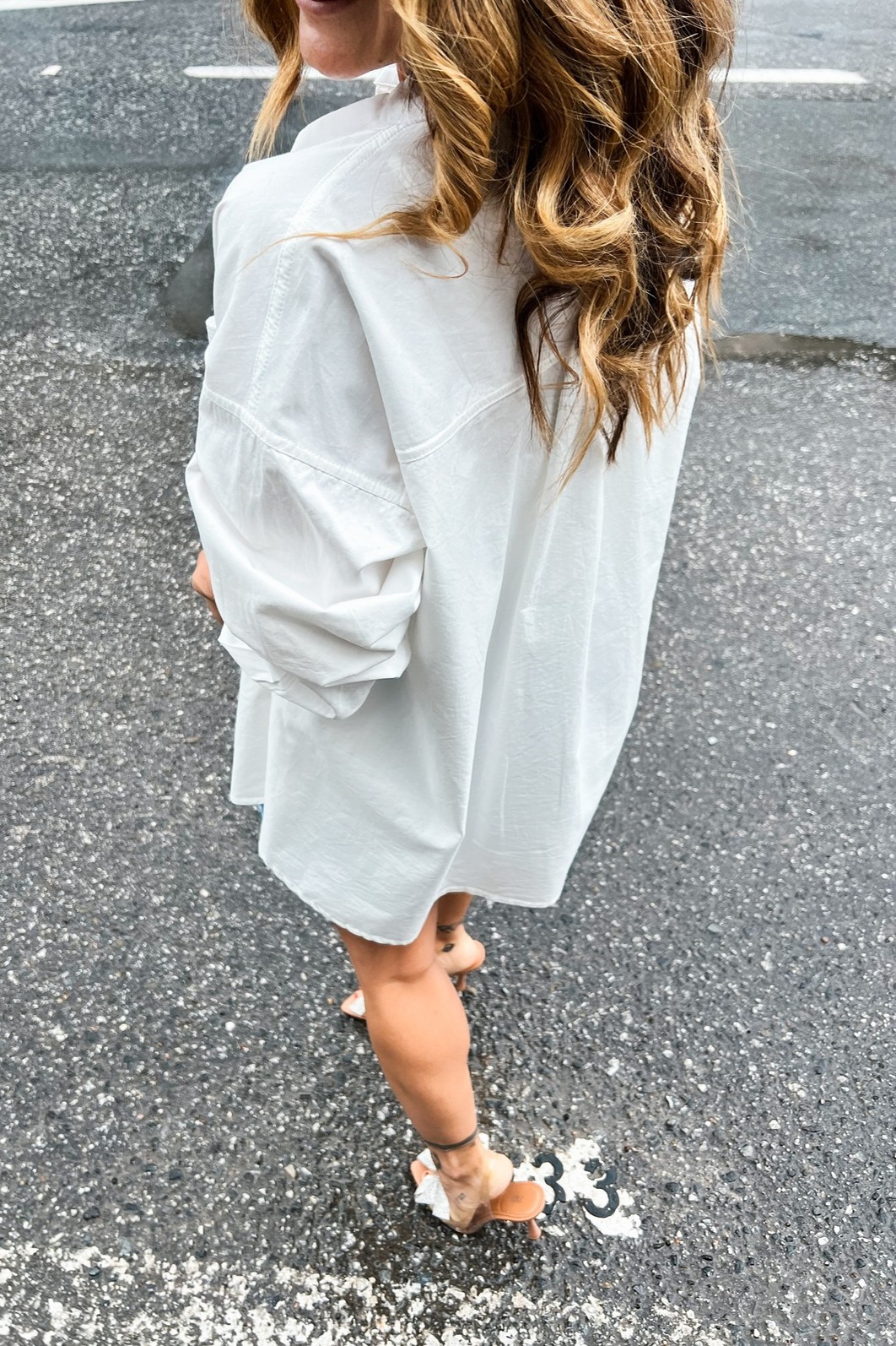 Maxi Camisa Off White Latoya - MiniMoni Maxi Camisa Off White Latoya - MiniMoni