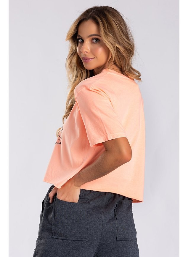 Cropped Estonado Flora Coral