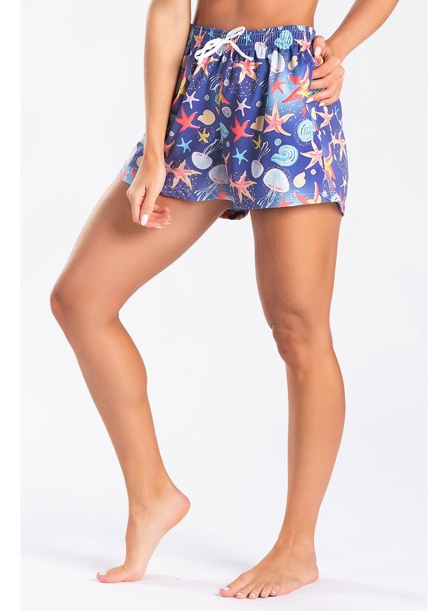 Short Praia Confort Feminino Estrela do Mar