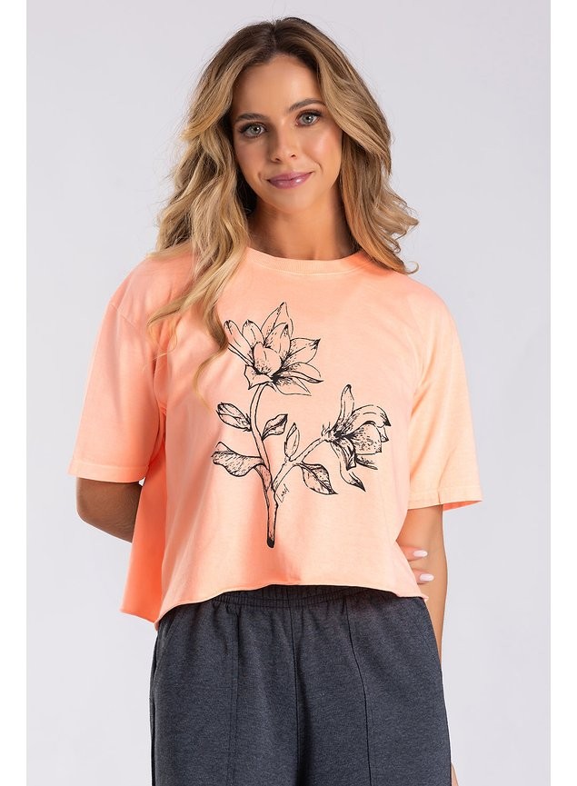 Cropped Estonado Flora Coral