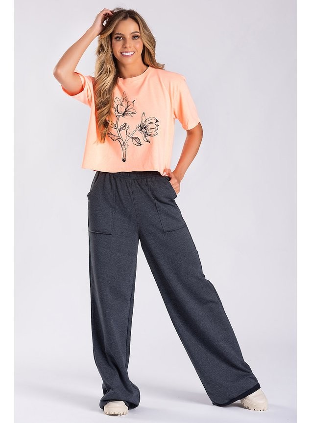 Cropped Estonado Flora Coral