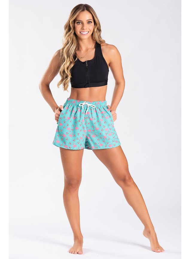 Short Praia Confort Feminino Melanina