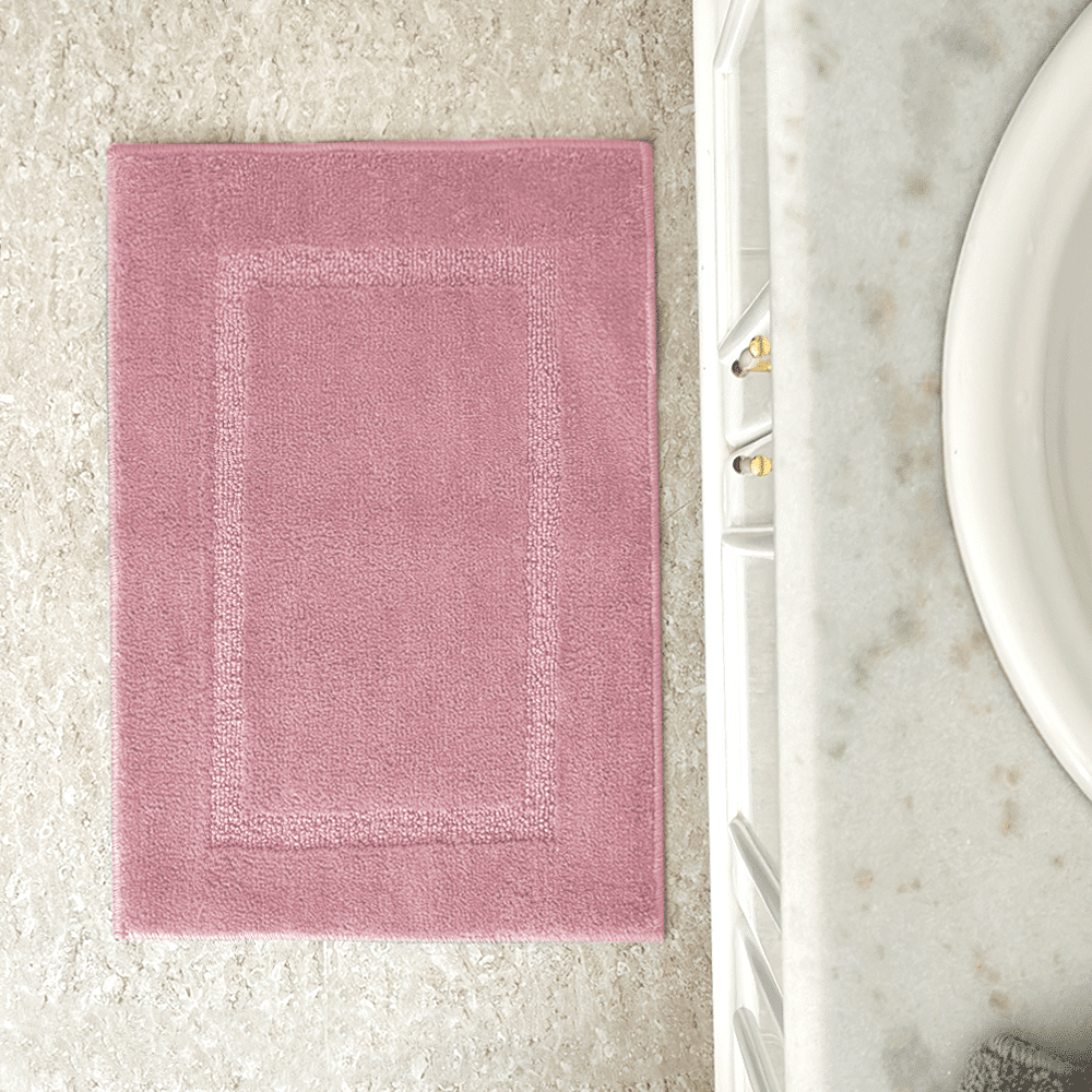Tapete de Banheiro Antiderrapante Super Soft Prime - Rosa 65x45 Tapete de Banheiro Antiderrapante Super Soft Prime - Rosa 65x45
