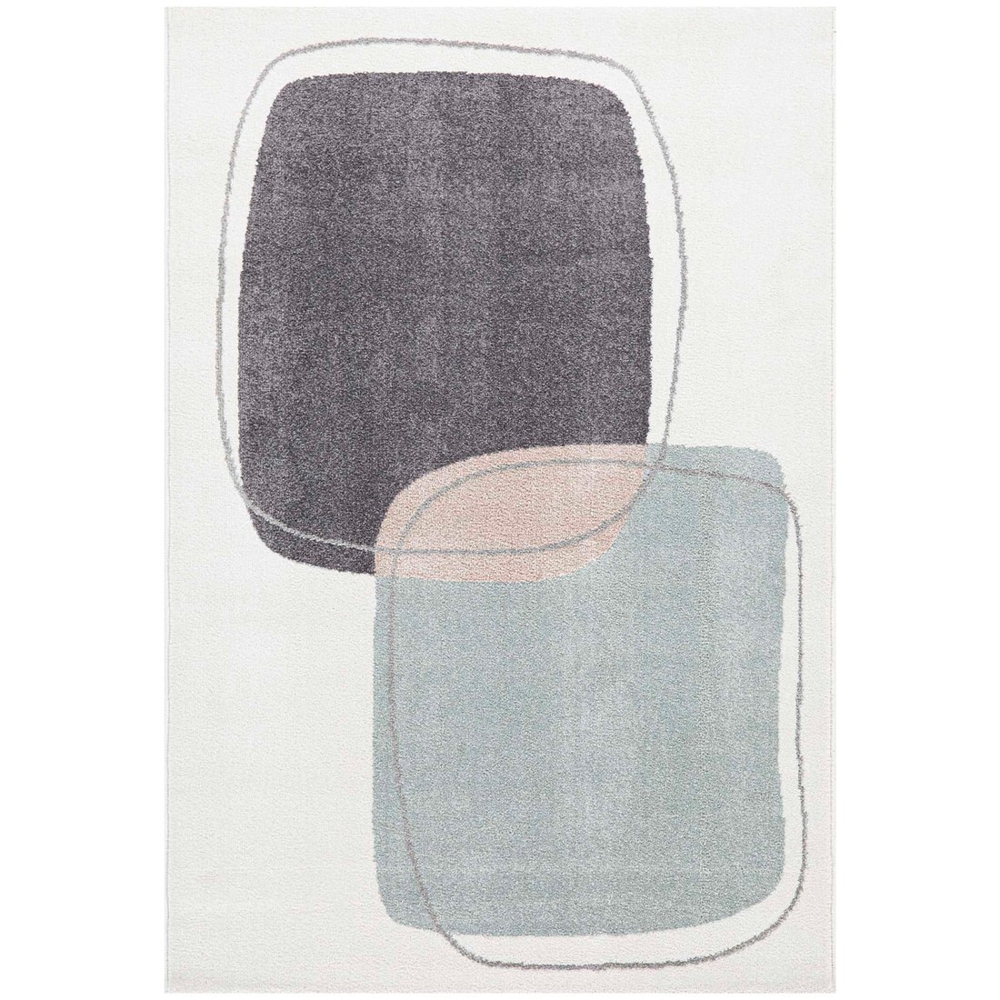 Tapete para Sala Grande Hathor Organico Off White 200x300 Tapete para Sala Grande Hathor Organico Off White 200x300