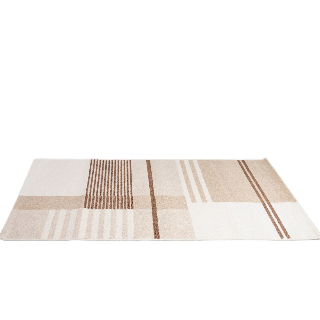 Tapete para Sala Essenciais Geo Bege 250x350 Tapete para Sala Essenciais Geo Bege 250x350