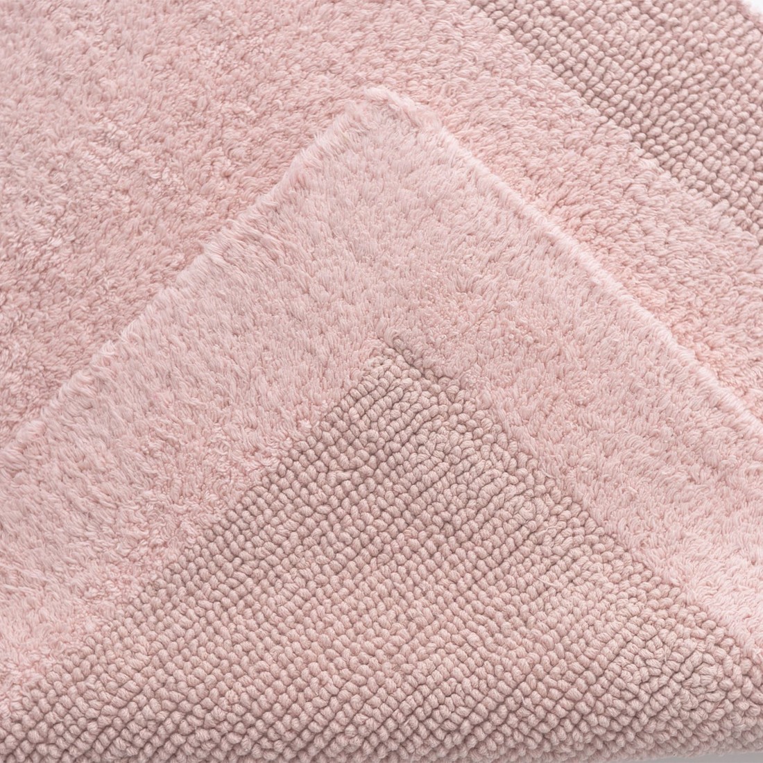 Tapete Dupla Face Indiano de Algodão 50cm x 70cm Rose Tapete Dupla Face Indiano de Algodão 50cm x 70cm Rose