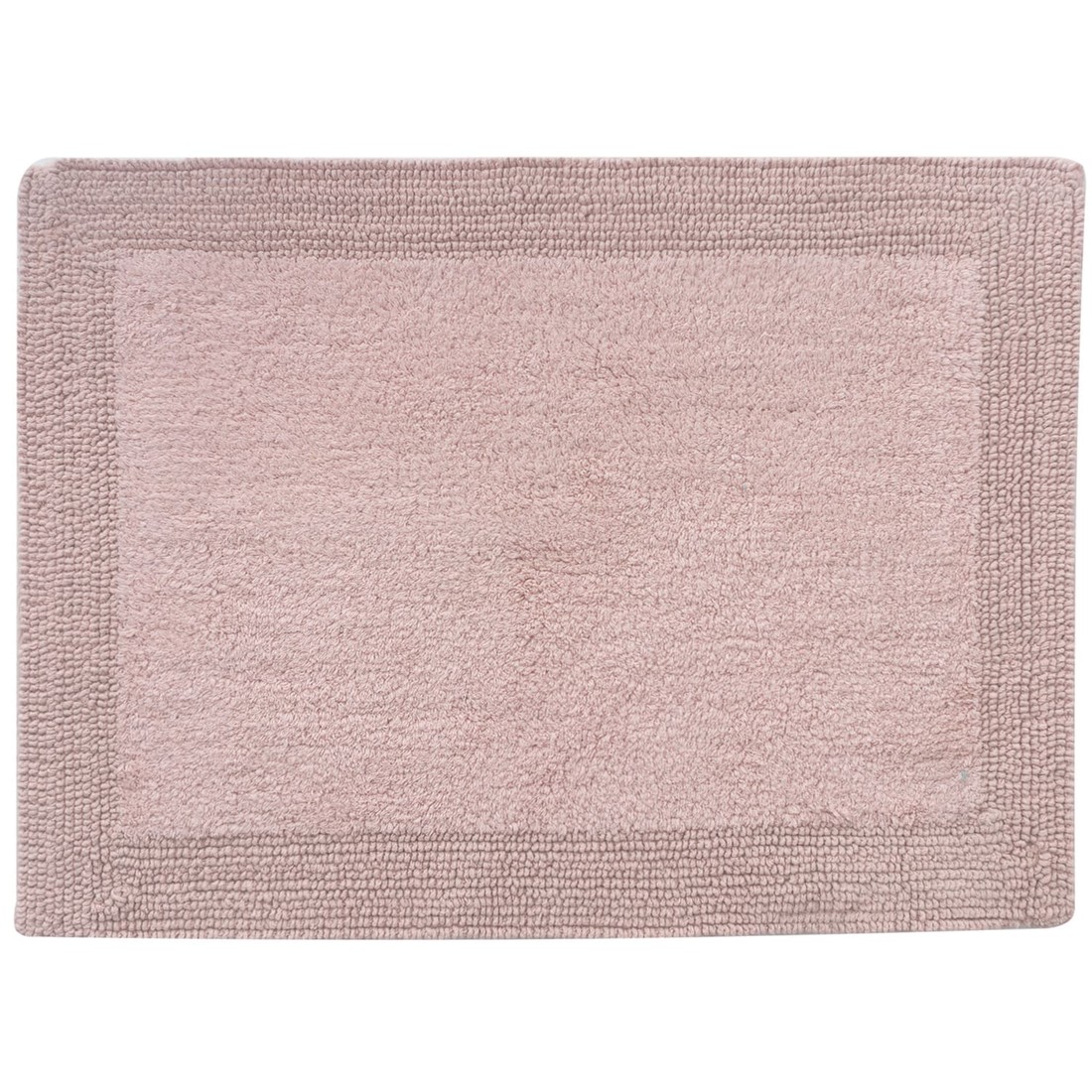 Tapete Dupla Face Indiano de Algodão 50cm x 70cm Rose Tapete Dupla Face Indiano de Algodão 50cm x 70cm Rose