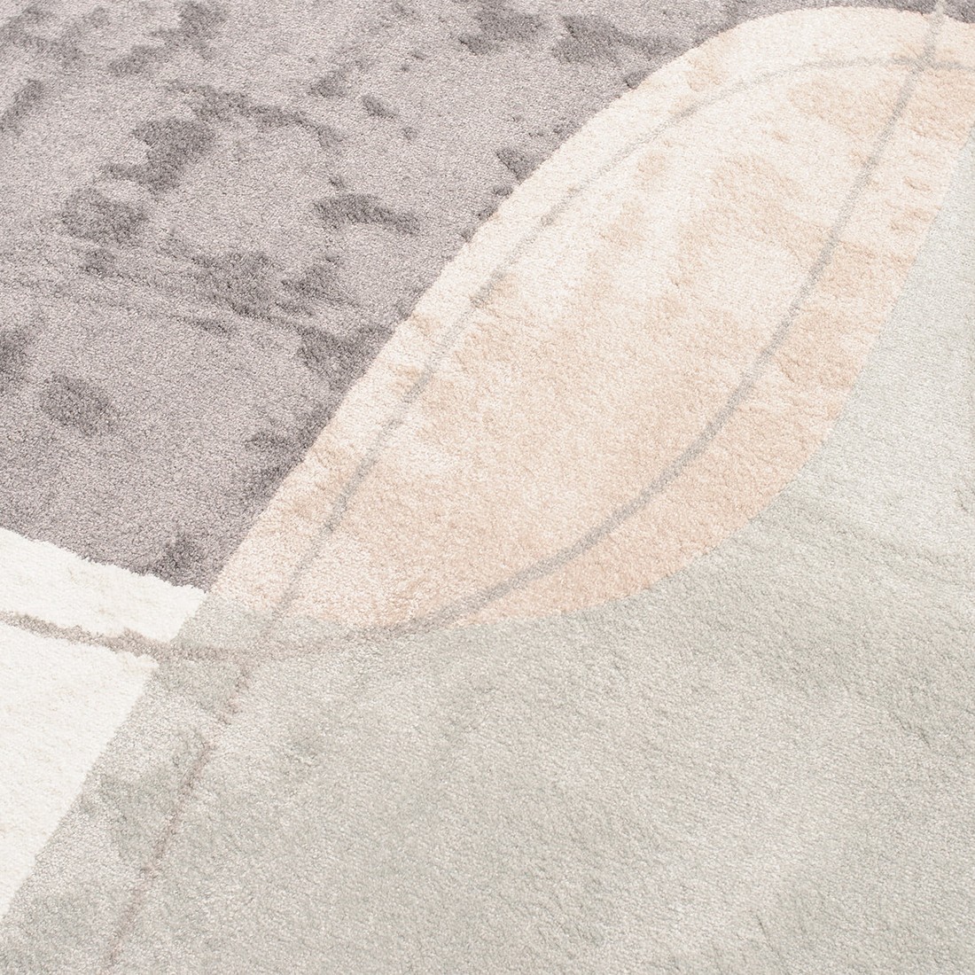 Tapete para Sala Grande Hathor Organico Off White 200x300 Tapete para Sala Grande Hathor Organico Off White 200x300