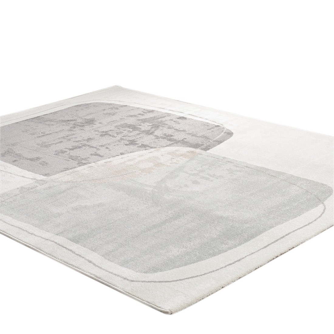 Tapete para Sala Grande Hathor Organico Off White 200x300 Tapete para Sala Grande Hathor Organico Off White 200x300