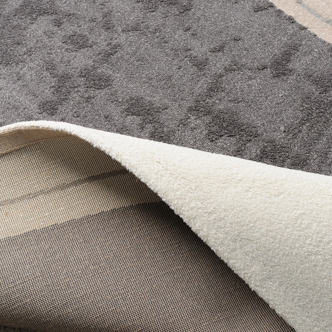 Tapete para Sala Grande Hathor Organico Off White 200x300 Tapete para Sala Grande Hathor Organico Off White 200x300