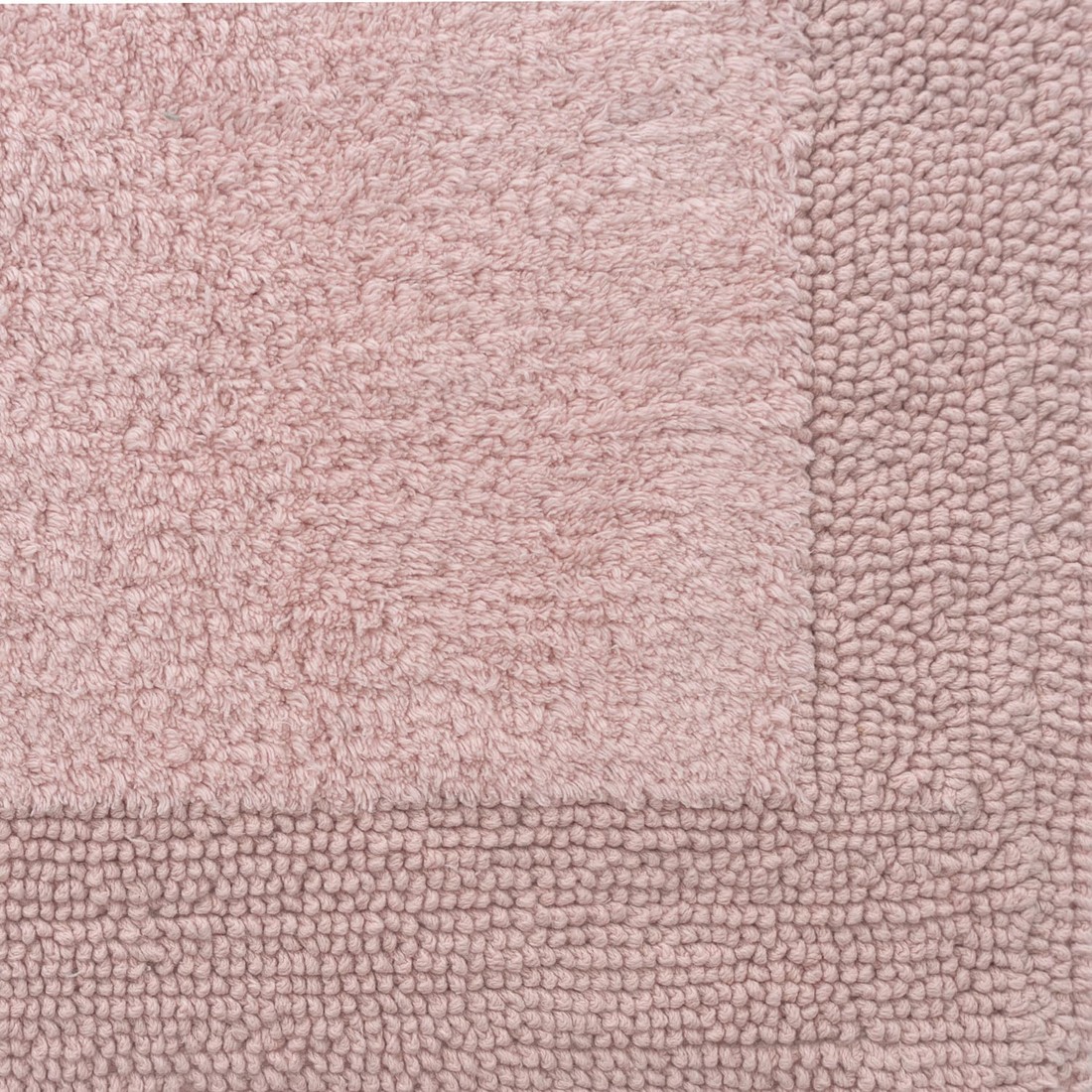 Tapete Dupla Face Indiano de Algodão 50cm x 70cm Rose Tapete Dupla Face Indiano de Algodão 50cm x 70cm Rose