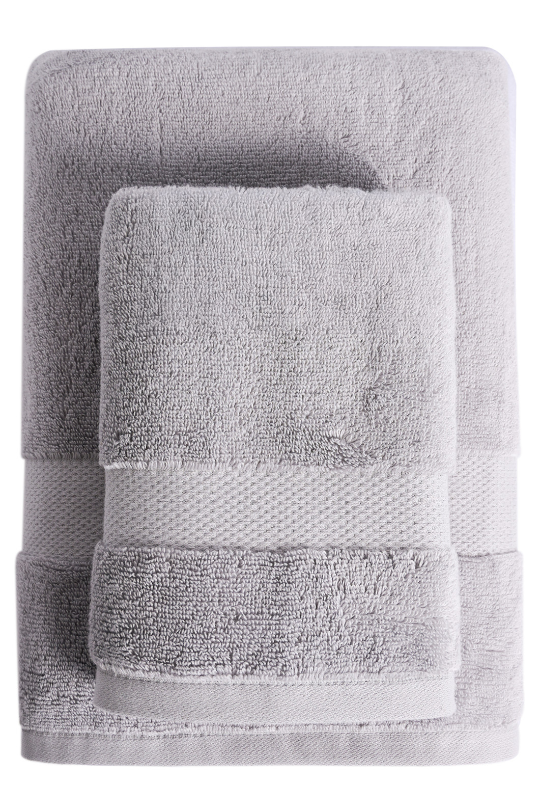 Jogo de Toalha Banho 500g 4 peças Super Soft Zero Twist - Cinza Jogo de Toalha Banho 500g 4 peças Super Soft Zero Twist - Cinza