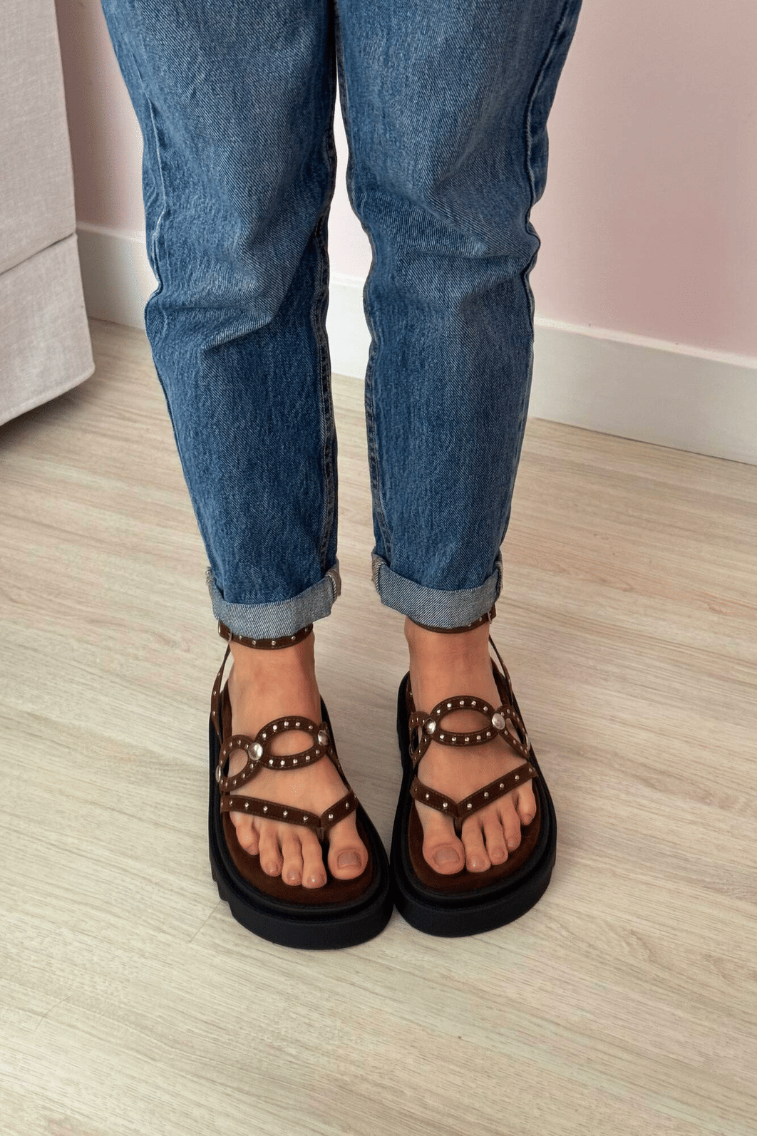 Sandalia Matilda marrom Sandalia Matilda marrom