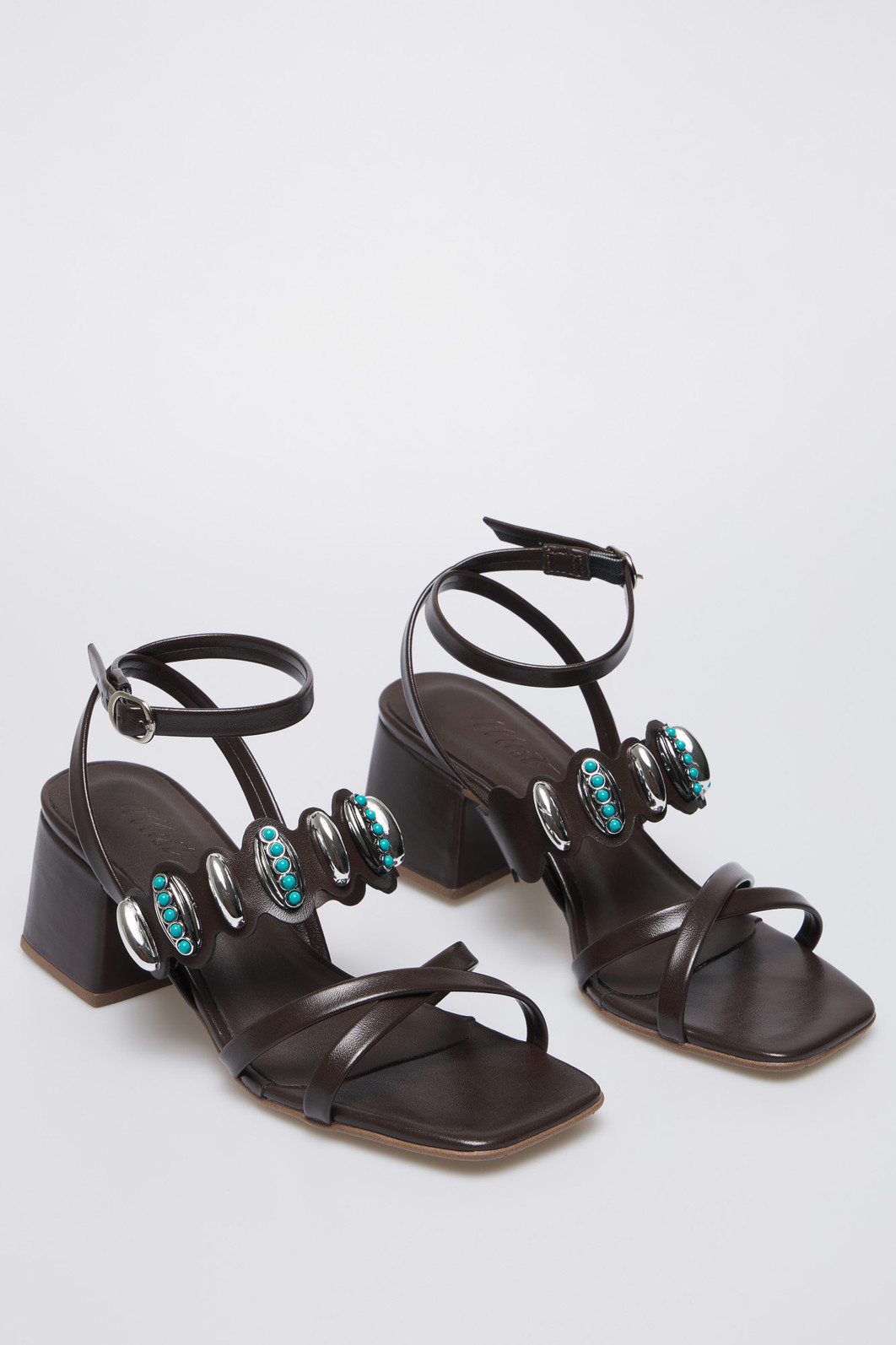 Sandália Claudia Café Sandália Claudia Café