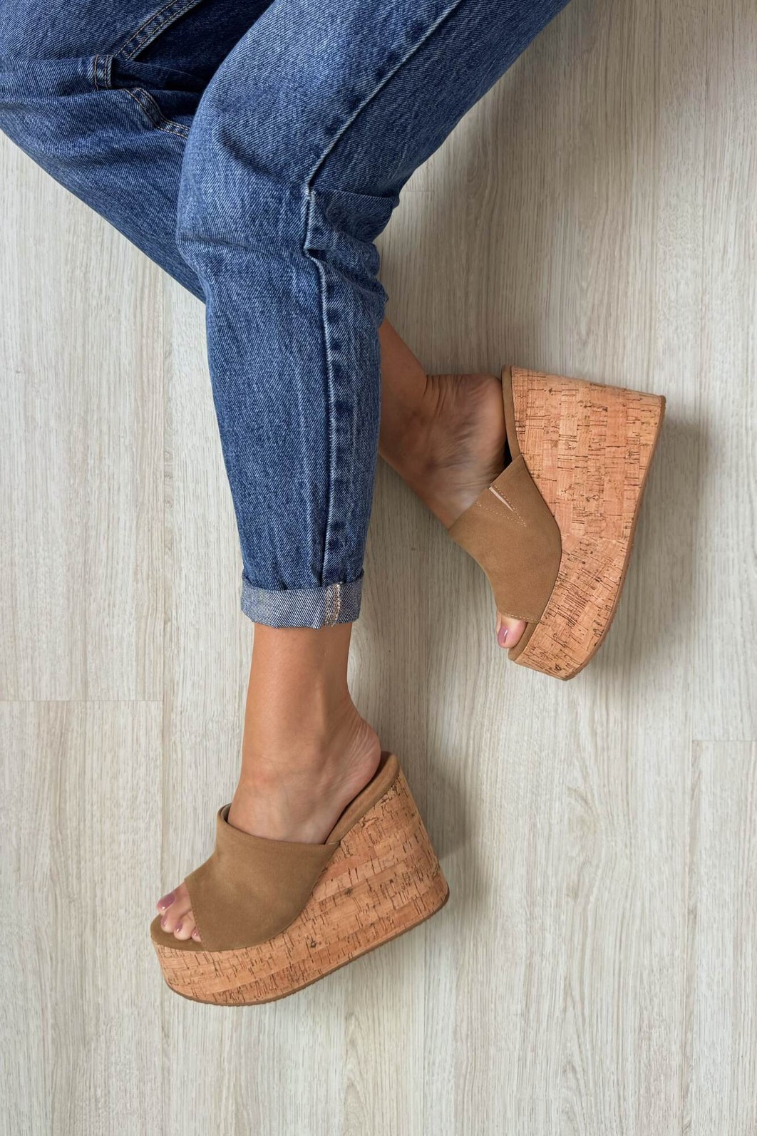 Tamanco Sofia Areia Tamanco Sofia Areia