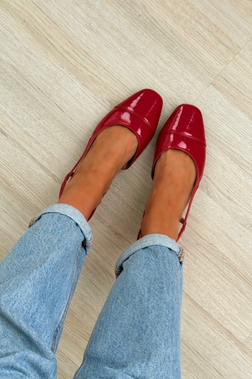 Flat Julie Vermelho Flat Julie Vermelho