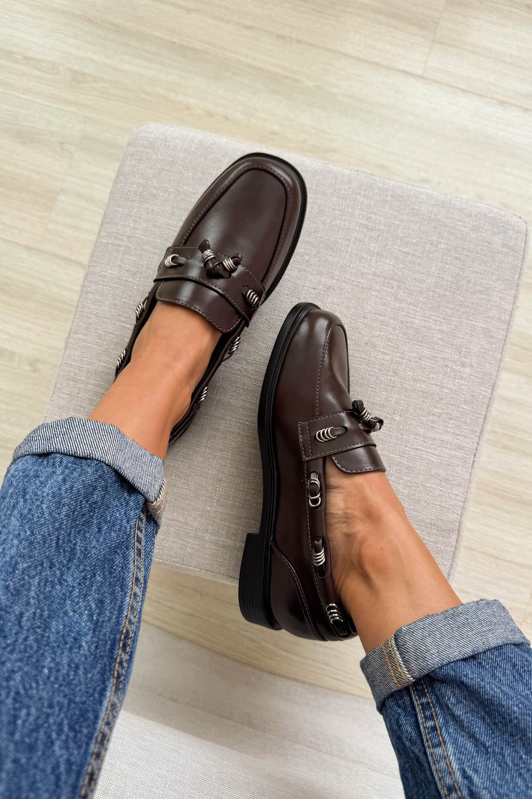 Mocassim Zoe Café Mocassim Zoe Café