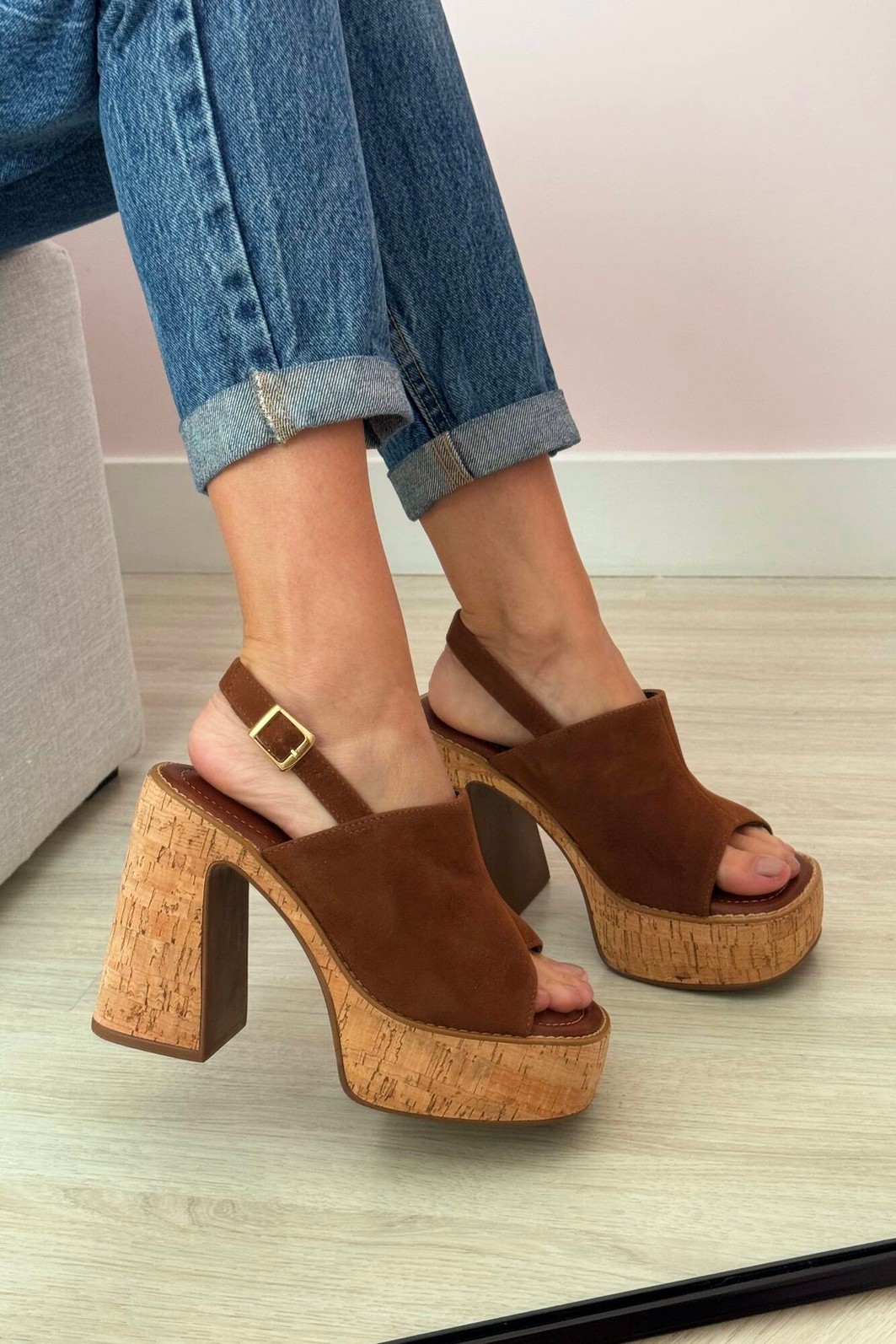 Sandália Tânia Caramelo Sandália Tânia Caramelo