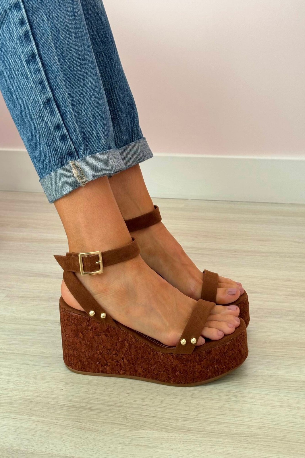 Sandália Natália Caramelo Sandália Natália Caramelo