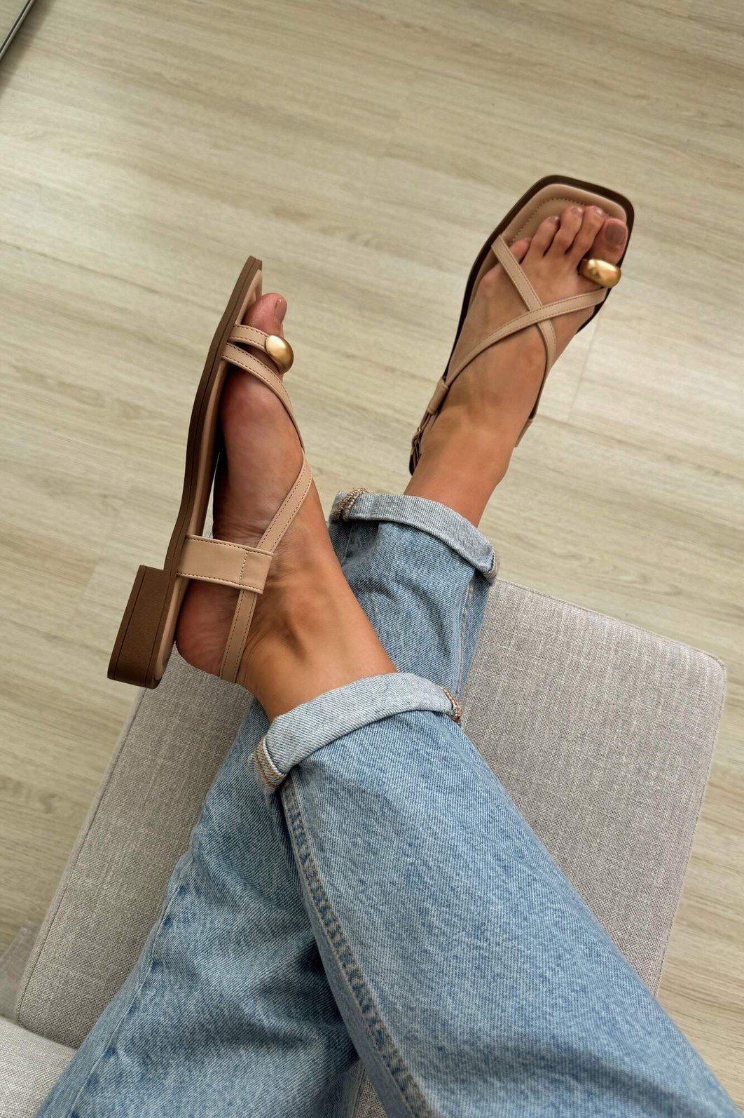 Sandália Brisa Nude Sandália Brisa Nude