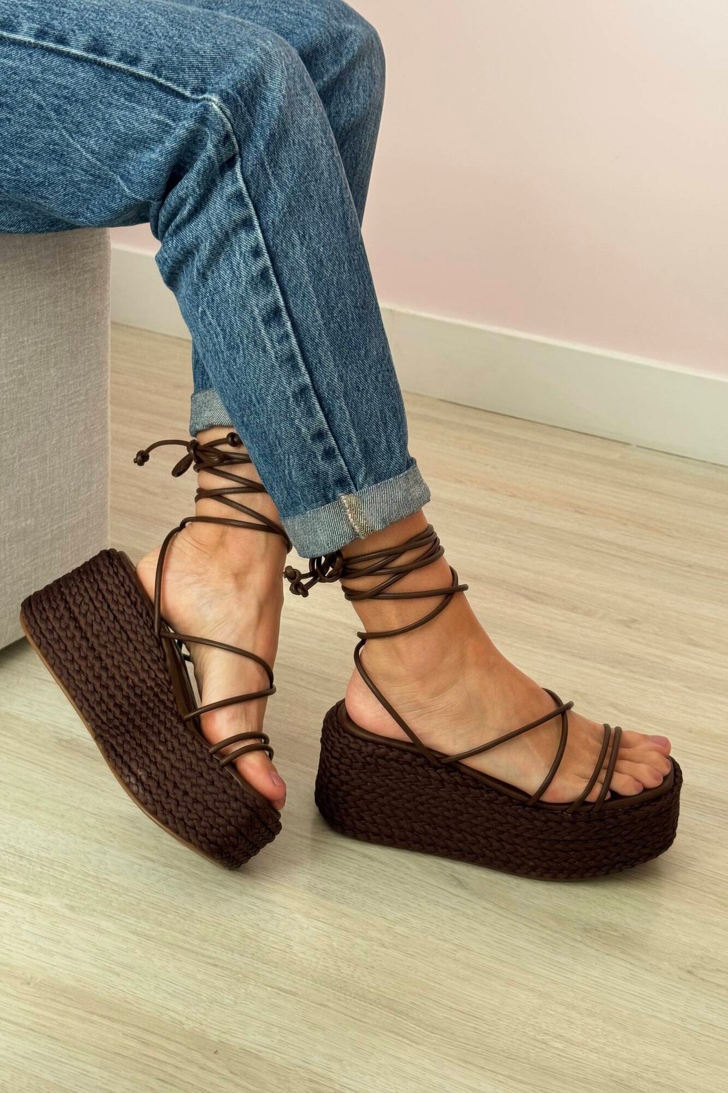 Sandália Sheila Café Sandália Sheila Café