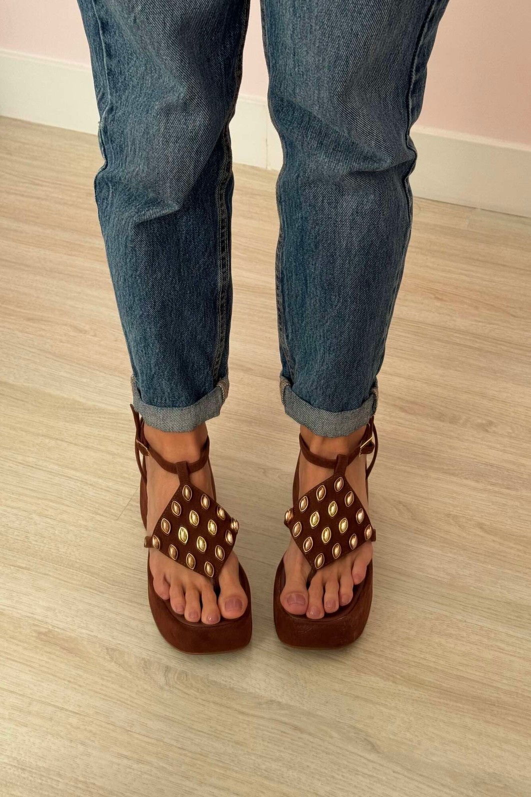 Sandália Dâmaris Terra Sandália Dâmaris Terra