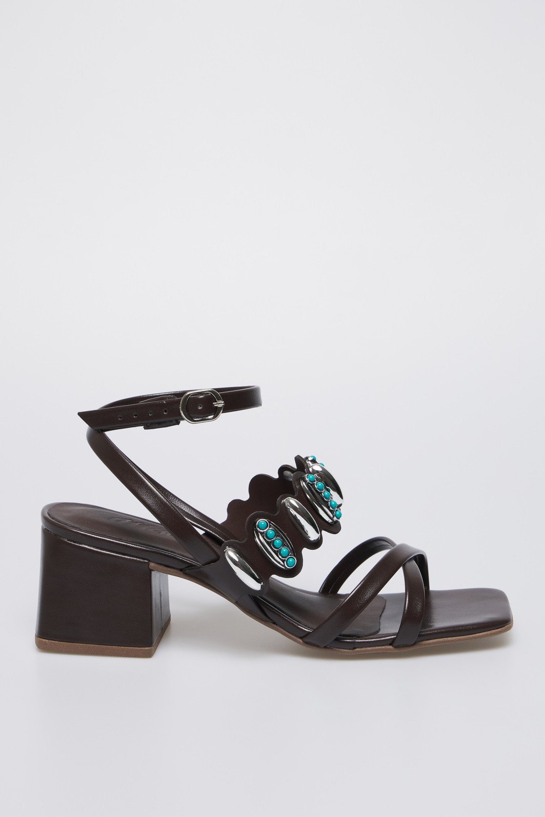 Sandália Claudia Café Sandália Claudia Café