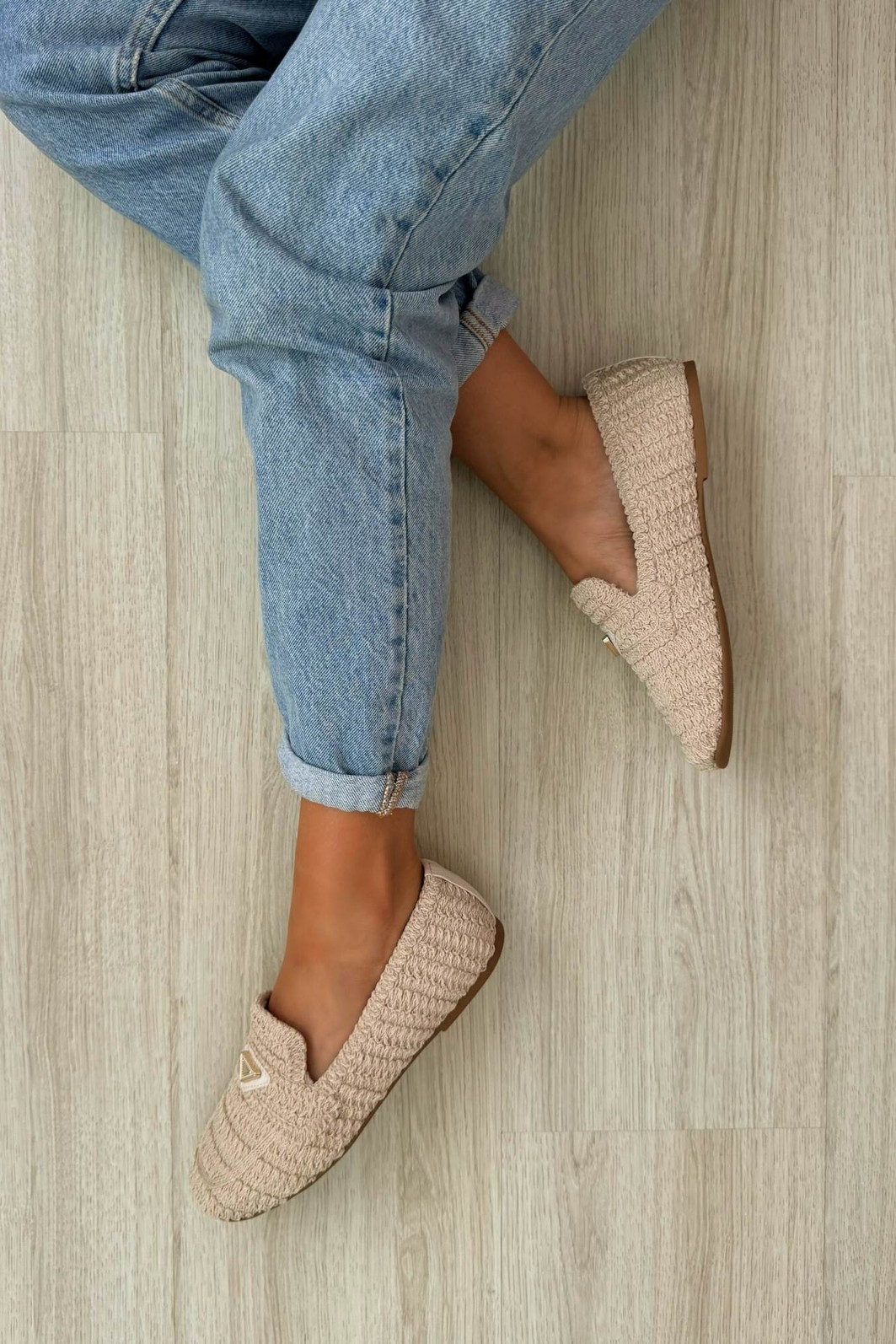 Mocassim Danni Natural Mocassim Danni Natural